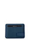 Men's Genuine Leather Navy Blue Card Holder