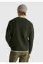 Men's black crew neck shetland sweater - 3