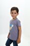 Boy's Printed Crew Neck Short Sleeve T-Shirt - 2