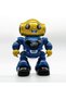 Smart Interactive Robot, Programmable Remote Control, Sings, Dances, Walks, LED Lights, Blue - 3