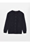 Long Sleeve Crew Neck Patterned Women's Knitwear Cardigan - 6