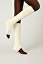 3 Pairs of Toeless Basic Cotton Yoga Leggings - 2