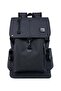 School Backpack With Usb Charger Black