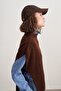 Women's Tie-Dye Detailed Knit Sweater Brown - 3