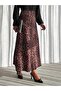 Leopard Silk Skirt