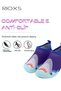 Kids Beach Water Shoes, Toddler Baby Girls Boys Barefoot Shoes, Non-Slip Quick Dry Aqua Socks Shoes, - 8