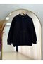 Cady Hooded Kangaroo Pocket Sweatshirt-Ci3577 Black