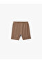 Printed Pocket Sports Shorts with Tie Waist - 4