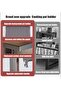 5-Tier Adjustable Under-Sink Kitchen Storage Rack with Honeycomb Anti-Slip Metal Shelv - 3