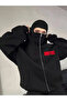 Snow Masked Ninja Kratos Unisex Sweatshirt Cardigan 3 Thread Ş Fleece-Lined Thick Fleece - 4
