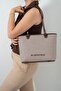 Coffee Yellow - Brown Plaid Line Square Women's Shoulder Bag Sp1204