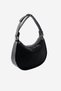 Sp1263 Women's Shoulder Bag with Logo Black - 4