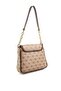 Dark Beige - Brown Sp1147 Women's Shoulder Bag - 4
