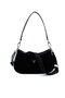 Black - Black Fashion Women's Shoulder Bag Sp1251 - 5