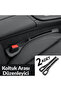 New Generation Flexible Phone Wallet Key Coin Drop Blocker Car Seat Organizer Black