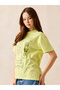 Yellow Crew Neck Graphic T-Shirt