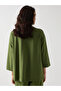 Green Cotton Knit Long Sleeve Shirt - 3
