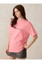 Pink Slogan Oversized T-Shirt - 5