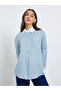 Blue Striped Oversized Shirt - 3
