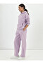 Lilac Fleece Oversized Hoodie - 2