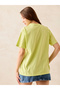 Yellow Crew Neck Graphic T-Shirt - 5