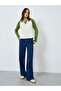 Color Block Raglan Sleeve Polo T-Shirt - 2