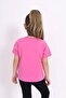 Girl's Crew Neck Short Sleeve Draped Stone T-Shirt - 4