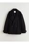 Özmarka New Season Double-Breasted Collar Men's Cashmere Coat - 8