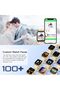 Active Smartwatch for Men & Women, Fitness & Heart Rate Tracker, IP67 Waterproof – Beige - 8