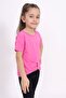 Girl's Crew Neck Short Sleeve Draped Stone T-Shirt - 3