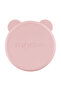 Mini Bowl with Silicone Lid 2-Piece Mini Bites - Pinky Pink / Powder Gray - 2