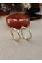 Halka Luxury Steel Earrings, Minimalist and Modern Design - 3