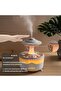 Raindrop Aromatherapy Humidifier, Remote Controlled Diffuser with LED Night Light and Timer - 5