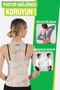 Upright Posture Support Dorsolumbar Corset, Posture Correction, Lumbar Back Corset - 3