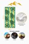 Digital Print Beach Sea Towel Turtle Patterned Peshtemal Hvl0114 - 4
