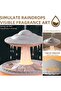Raindrop Aromatherapy Humidifier, Remote Controlled Diffuser with LED Night Light and Timer - 6