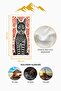 Digital Printing Beach Sea Towel Cat Patterned Peshtamal Hvl0139 - 4