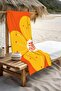 Digital Printing Beach Sea Towel Floral Patterned Peshtemal Hvl0182 - 3