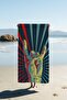 Digital Printing Beach Sea Towel Retro Patterned Peshtemal Hvl0145