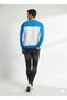 Men's crew neck double knit b Printed cotton-lined sweatshirt - 3