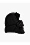 Snap Button Plush Detailed Snow Hat - 2