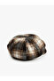 Plaid Cap Hat - 2
