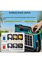 800W Solar Emergency Work Light – Split Panel, 10×18650 Battery, Stepless Dimming, IP66 LED Lamp - 3