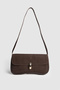 Lagraccio Paris Women's Palera Suede Baguette Bag - 3
