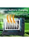 800W Solar Emergency Work Light – Split Panel, 10×18650 Battery, Stepless Dimming, IP66 LED Lamp - 2