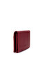 Men's Genuine Leather Claret Red Card Holder - 2