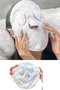 Cold Hot Compress Mask Towel, Reusable Breathable Facial Skin Care Towel - 3
