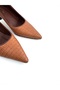 Light Brown Braided Stiletto - 4