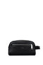 Men's Genuine Leather Black Floter Shaving Bag