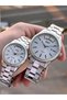 Steel Cord 2 Years Warranty 3 Atm Water Resistant Wristwatch Special for Lovers and Couples Qq.Cf001.2 - 3